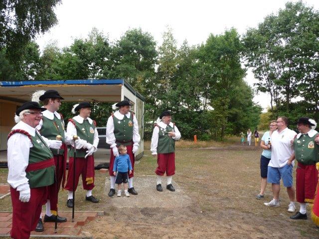 Schutters op het veld